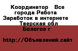 ONLINE Координатор - Все города Работа » Заработок в интернете   . Тверская обл.,Бологое г.